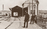 Bahnhof 1870