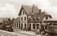 Bahnhof von 1908