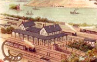 Bahnhof 1897