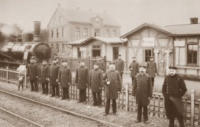 Bahnhof von 1866